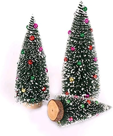 Abaodam 2pcs Božićni ukrasi kreativni dekoracija radne površine Šarene borove igle ukras za božićno stablo