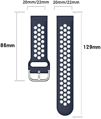 Bcmcbv traka za 20 22mm univerzalni Smart Wrist Band Sport narukvica traka za sat