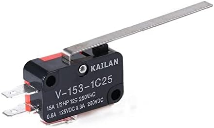 ESBANT mikro prekidači 10kom električni mikro prekidači V-153-1C25 granični prekidač dugačka