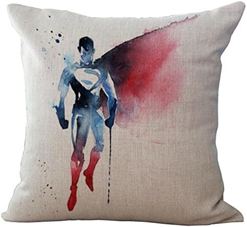 Fyon Superheroro 4-paket jastuk pokriva dekorativne jastuče za bacanje za kauč, dom, automobil 18x18inch -d