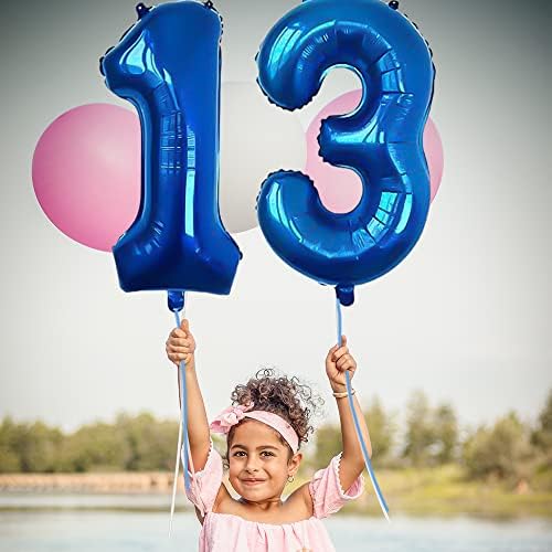 Xlood broj 40 Baloni 32 inčni digitalni balon abeceda 40 rođendan baloni Digita 40 helijum baloni