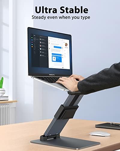 Jczt stojeći laptop stoje za visina podesiva na stolu do 20 '', aluminijski računar za laptop,