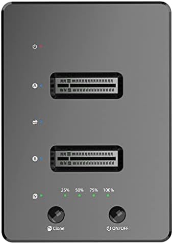 Mjwdp Tip C na USB 3.0 M. 2 SATA NGFF SSD hard disk priključna stanica Dual Bay eksterni Offline