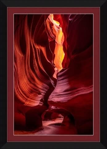 Uokvirena zidna umjetnička Fotaografija, kanjon Antelope u Arizoni, Likovna umjetnost Natalya Vladi.