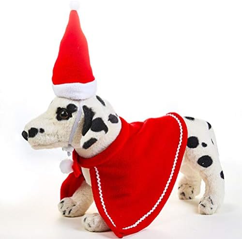 Santa Costum Lijep božićni ljubimac mačji pas Cape odijelo Kućište Funny Cosplay odjeća za