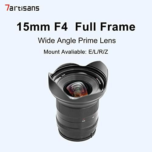 7artisans 15mm F4 Full Frame ručni fiksni fokus objektiv kompatibilan za Nikon Z-Mount