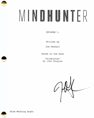 Jonathan Groff potpisan Autogram Mindhunter Potpuno pilot skriptu - Co-Startring Holt McCallany, Smrznuto,