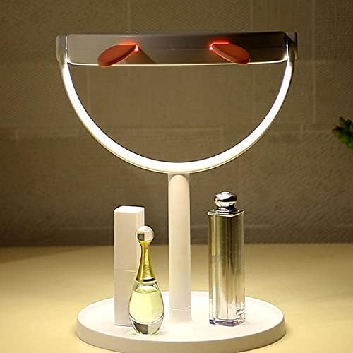 Fxlymr stolno ogledalo za šminkanje ogledalo za uljepšavanje ogledalo za šminkanje sa Led svjetlom, toaletno