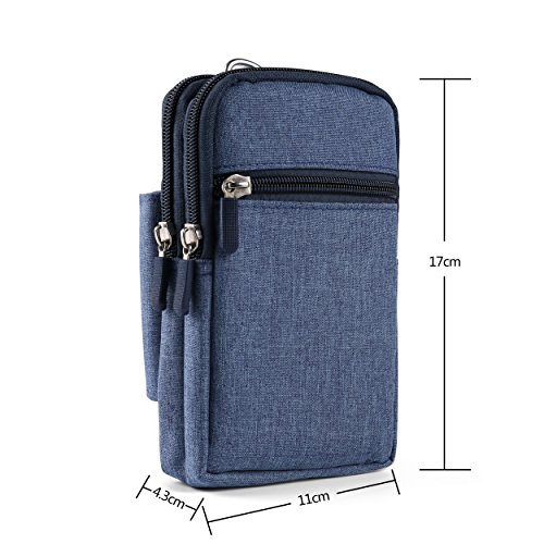 Plava putna zaštitna torbica za nošenje za Nintendo Switch