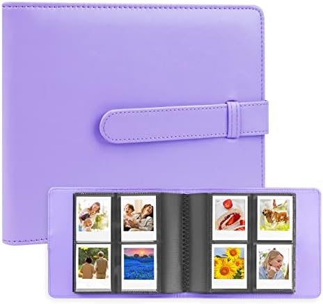 256 džepovi foto Album za Polaroid Go Instant Mini Kamera, Premium Vegan koža Cover slika albuma