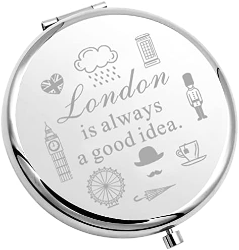 Tiimg London Travelers Gifts London je uvijek dobra ideja kompaktno ogledalo za londonskog ljubavnika