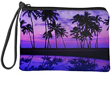 Jeiento Hawaiian plaža Palma Print male torbice za torbicu šminka kozmetička torba mala torbica