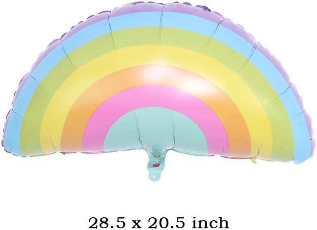 7 kom dugi baloni oblačni baloni Rainbow Foil Balloons Cloud Foil Mylar Balloons Rainbow Cloud