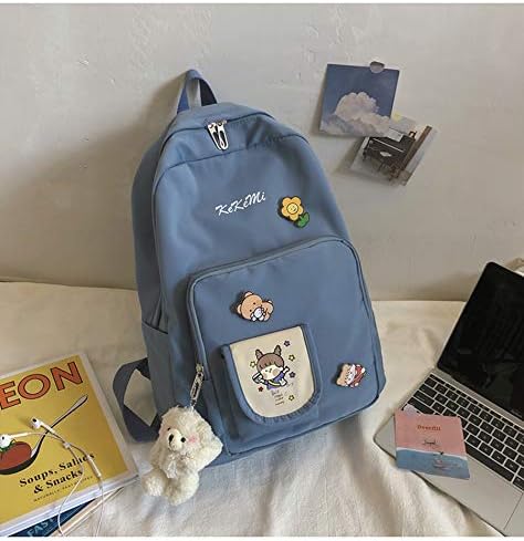 HEEMORIA Animeov ruksak japanske stile Anime Girl tiskane školske torbe otporne na vodu otporne na