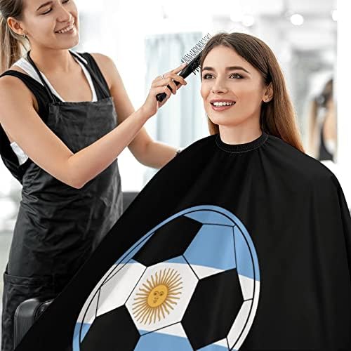 Fudbal Argentine Fudbal Vodootporni frizura Cape brijač za rezanje kose Ručica za kosu s podesivim zatvaračem