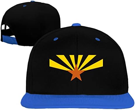 Zastava države Arizona Logo Hip Hop Cap Opremljeni kapa dječaci Dječji kape bejzbol kape