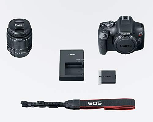 Canon EOS Rebel T7 DSLR kamera sa objektivom od 18-55 mm | ugrađeni Wi-Fi / 24,1 MP CMOS senzor / DIGIC 4+ procesor