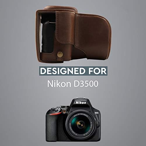 Mega Gear uvek spremna kožna Kamera kompatibilna sa Nikon D3500