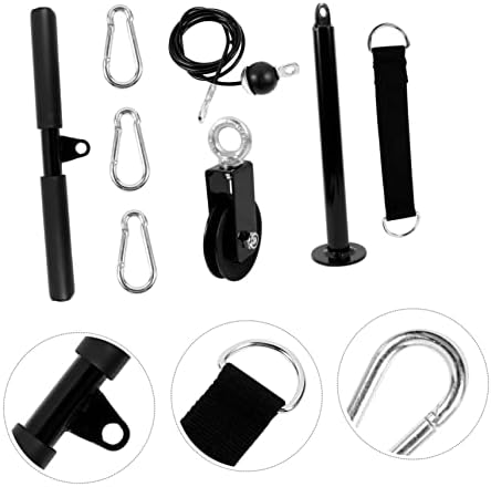 INOOMP 1 Set Set Fitness Kit priključak za kablove rotacioni alat za vežbanje priključci za mašinu