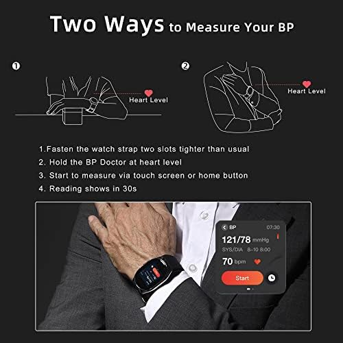 BP Doctor Pro, satove za krvni pritisak sa patentiranim manžetnom, zglob BP monitorom, SmartWatch za krvni