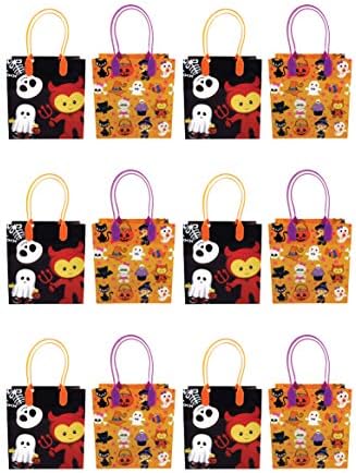 Halloween Party Favorit Torbe Tretirajte torbe s ručkama za dječji trik ili tretirajte torbe za Halloween