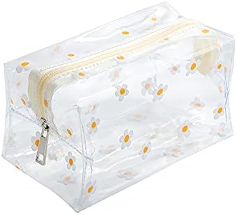 Uuyyeo Clear Cvijeće Šminka kozmetička torba Travela Torba za pranje Toaletna oprema za zaštitu