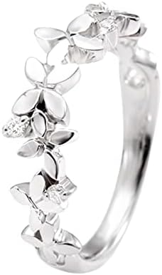 2023 Novi ženski cvijet dijamant stilski prsten za angažman prsten nakit poklon nebeski prsten
