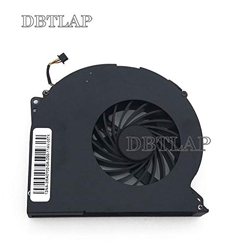 Dbtlap CPU Cooler Fan kompatibilan za DELL XPS L702X kompatibilan ForCECON DFS661605FQ0T F98M DC 5V 0.5