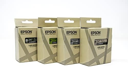 Epson LabelWorks Safari Bundle - 5 1 trake za naljepnice-224wmkpx, 224BMGPX, 224BMGYPX, 224BMBEPX