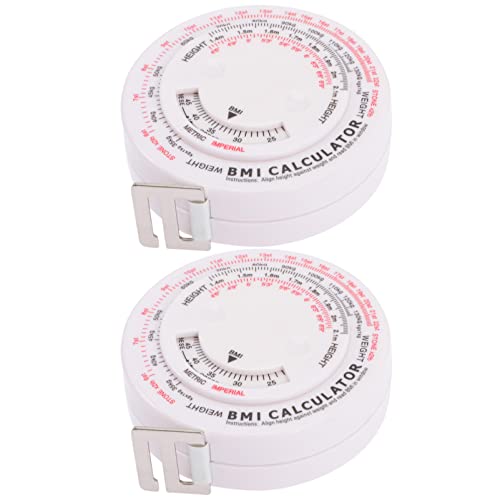Kisangel džepna vrpca mjera 2pcs karoserija za mjerenje kaseta BMI kaseta za mjerenje trake BMI Health