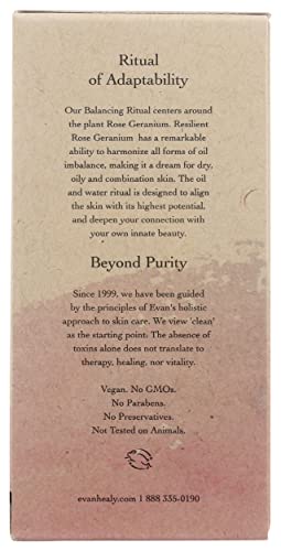 Evanhealyil ulje i voda Balansiranje ritualne njege kože | Dvodijelni komplet za njegu za lice