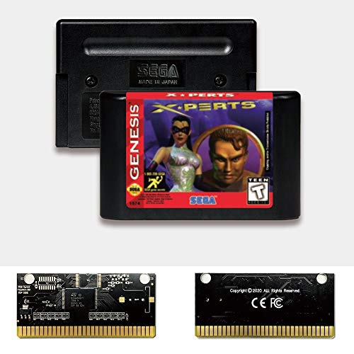 Aditi X-Perts - USA Label FlashKit MD Electroless Gold PCB kartica za Sega Genesis Megadrive