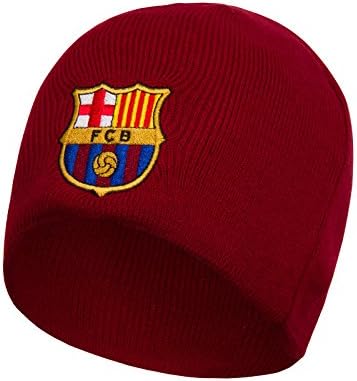 FC Barcelona Službeni nogometni poklon Dječji pleteni Bronx Beanie Hat Crest