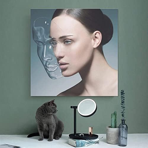 Njega kože Spa kozmetički Salon masaža lica moderna estetika Poster medicinski Poster platno Print