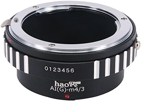 Haoge ručni adapter za objektiv za Nikon Nikkor G / F / Ai / AIS / D montažu na Olympus i Panasonic Micro četiri