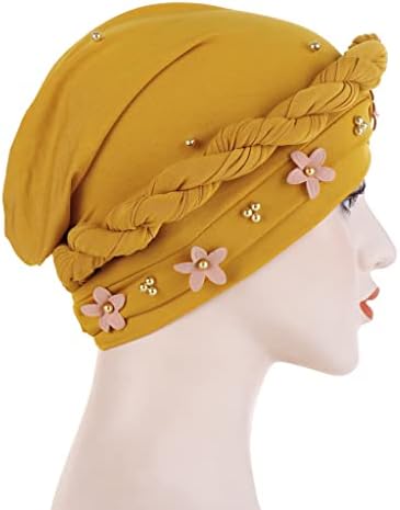 Sawqf ženski modni šal cvijeća Hijabs šešir za žene turbanski šešir omotač glave šal maramica šešica za