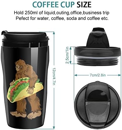 Bigfoot nosi Taco Clear šolje za kafu plastična flaša za piće za višekratnu upotrebu sa dvostrukim zidom