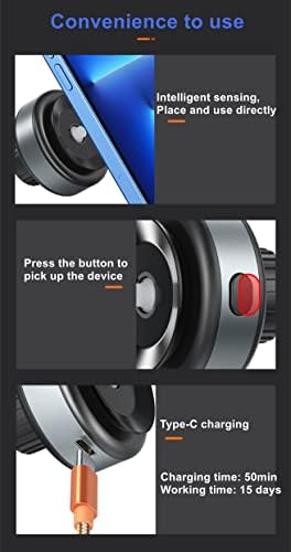 Tabela C-stezanje Smart vakuumski usisni tablet dugačak ruk Podesivi iPhone Držač za iPhone