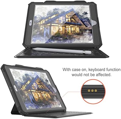 Punkcase za iPad 10.2 Vodootporna futrola | Jasno leđa | IP68 certificirani ultra tanki, teški pokrivač