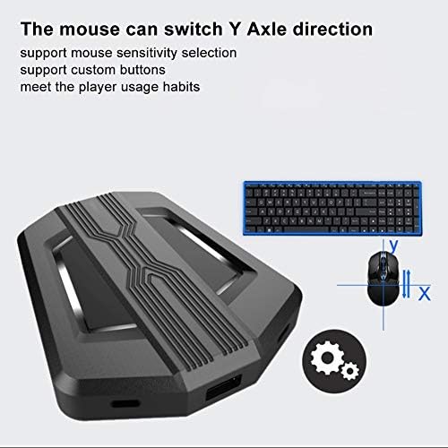 Pretvornik miša, nema potrebe za vožnju tipkovnice i pretvorbe miša izdržljive sa 3,5 mm audio sučeljem