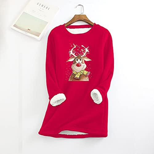 Slatki puloveri za žene jesen zima Casual majice za nošenje sa gleženjima Relaxed Fit T Shirt