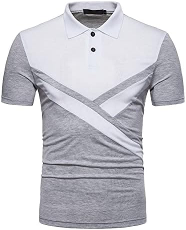 Muški kratki rukav Polo majice sa zatvaračem sa patentnim košuljem za golf tenis The Works Sports