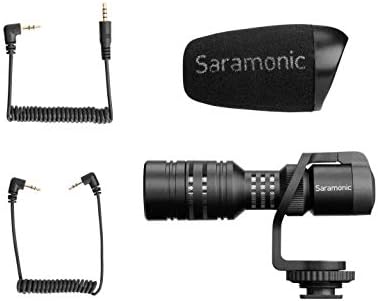 Saramonski Vmicmini VMIC mini sačmarilac mikrofon, crni