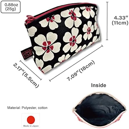 Terra distribucija mala torba za šminkanje za torbicu [proizvedeno u Japanu] tradicionalni Edo Komon dizajn slatka