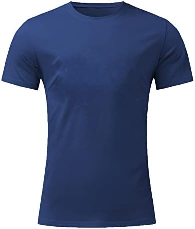 ZDFER MENS majica kratki rukav Crewneck mišić teretana treninga Atletska košulja Ljetna neovisnost