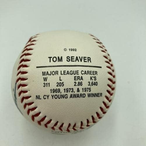 Tom Seaver & Rollie Fingers Foto potpisan HOF Limited Edition Baseball JSA COA - AUTOGREMENA BASEBALLS