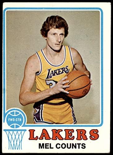 1973 TOPPS Regular Card 151 Mele broji u Los Angelesu Lakers Garde