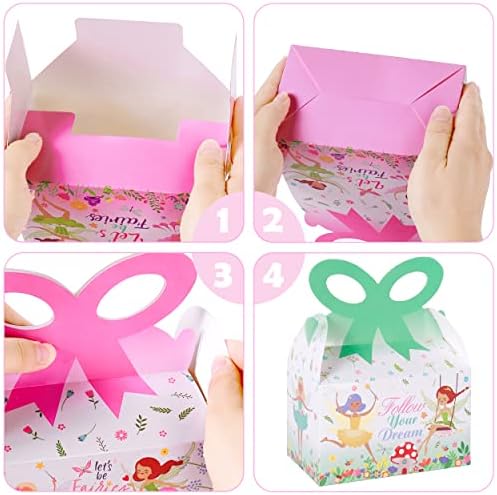 Fairy Party Foxes 24pcs Fairy Tredy Cutices Bairy Rođendan Party Decoortions Butterfly Fairy Teme