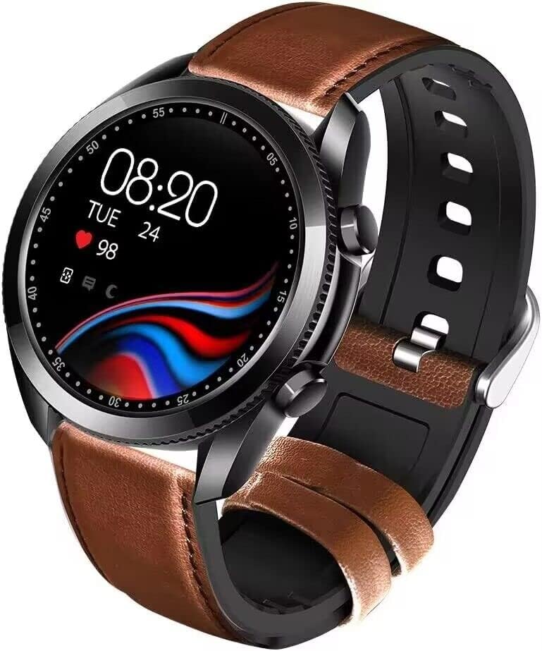 Bluenext Smart Watch za muškarce, vanjski sat sa GPS-om, sadrži muziku, dodirni ekran u boji, monitor