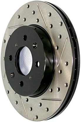 StopTech 127.44156L Sport prednji lijevi izbušeni / prorezni disk kočni rotor kočnice - Odgovara